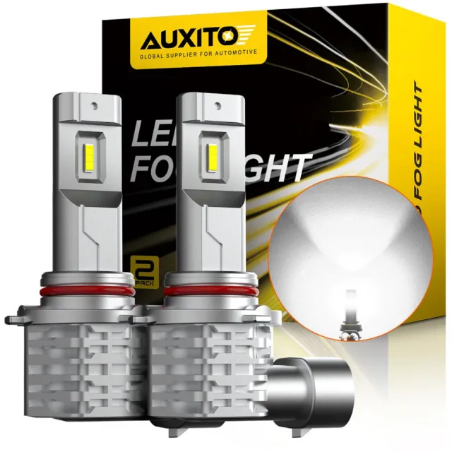 2x HB3 9005 LED Day Foglight Running Light 8000LM High Low Beam 6000K White Bulb