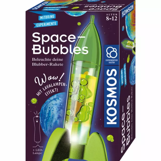 KOSMOS Space-Bubbles Experimentierkasten Forschen Experimentieren ab 8 Jahren