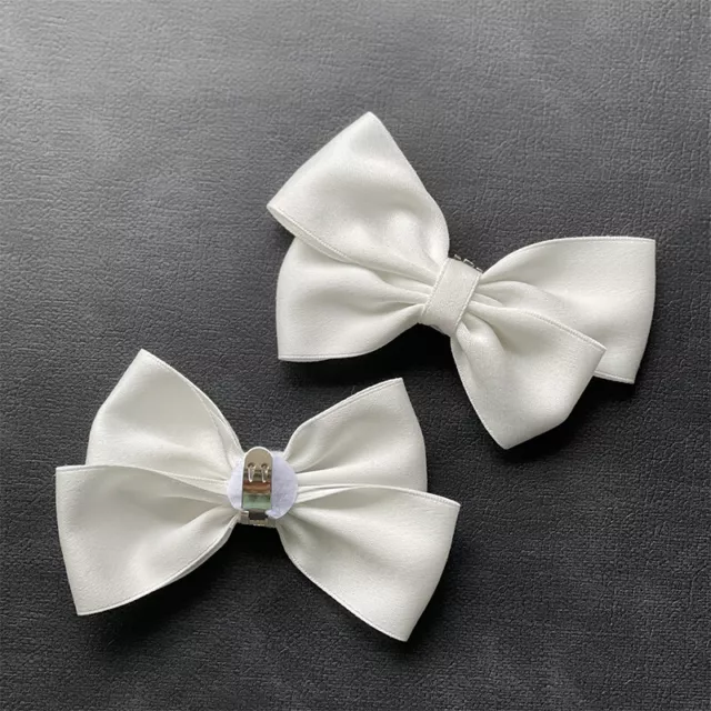 1Pair Bow Flower Shoes Accessories Wedding Bride Charm Shoe Buckle Decor Clipzd