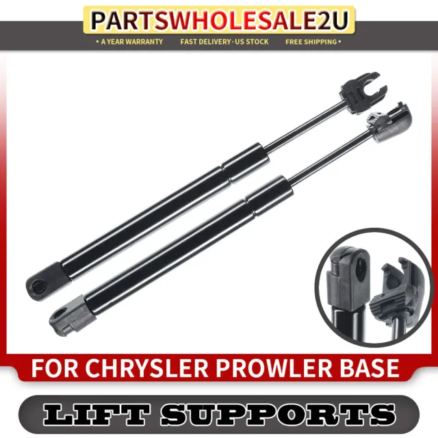 2x Front Hood Lift Supports Gas Struts for Chrysler Prowler 01-02 Plymouth 99-01