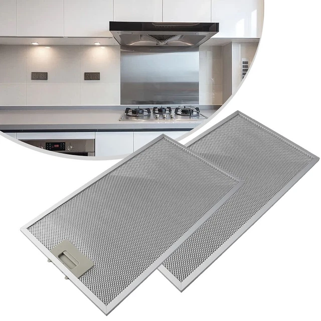 Filtre à Graisse En Aluminium 5 Couches - 460 X 260 Mm - Pour Hotte De Cuisine Howden/Lamona - Remplacement Facile