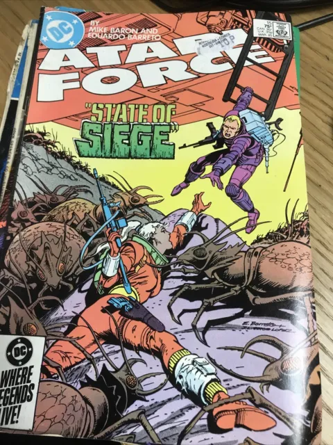 Atari Force Comic. March 1985. DC Comic. State of Siege.