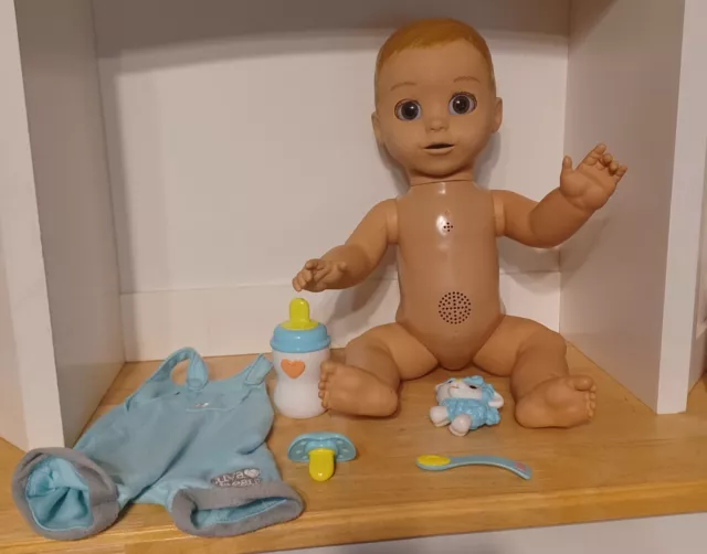 LUVABELLA LUVABEAU INTERACTIVE BABY Doll Boy Improved Version