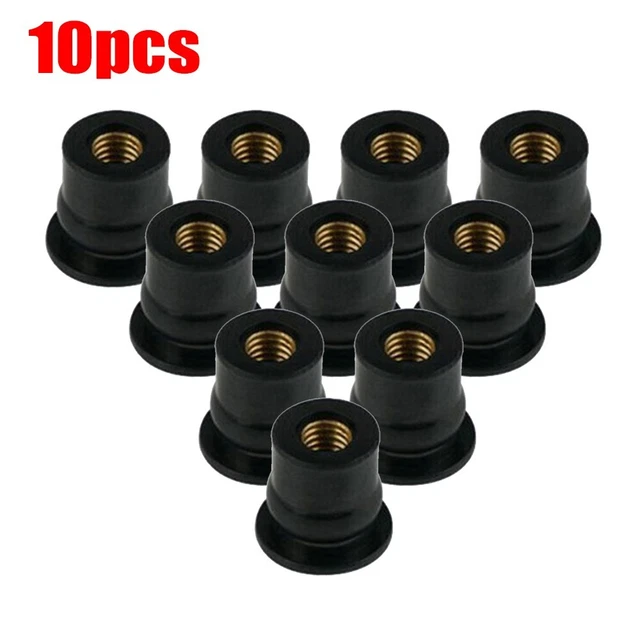 Utile Écrous Accessoires Fixation 6mm Néoprène Pièces Remplacement Remplace