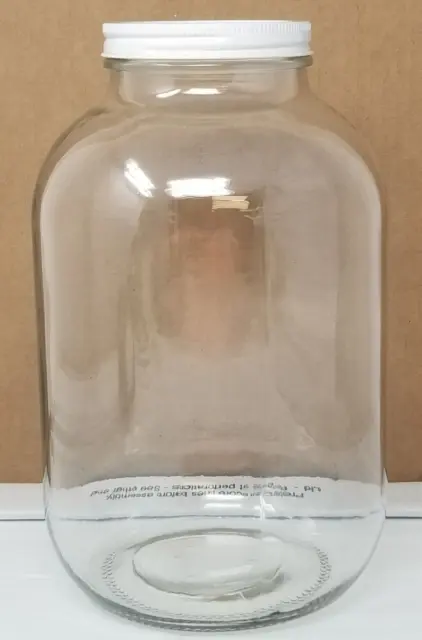 QORPAK Bottle 1 Gallon Labware Capacity Closure Plastisol Metal GLC-06378