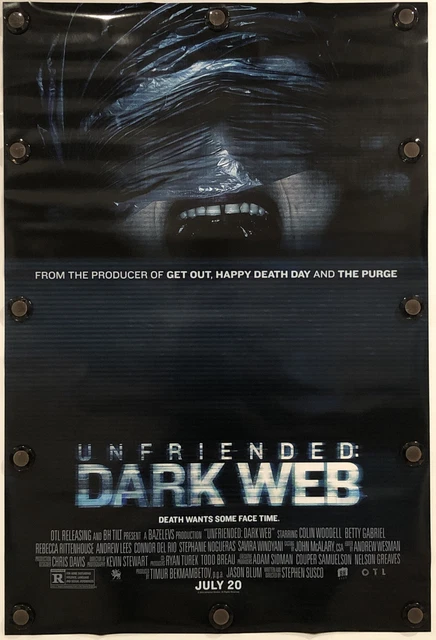 UNFRIENDED: DARK WEB Original 27" X 40" DS/Rolled Movie Poster - 2018