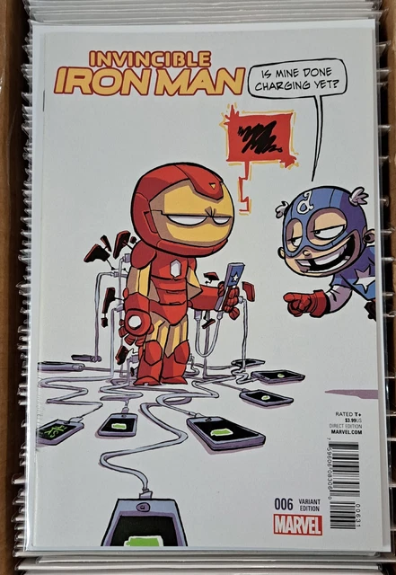 Invincible Iron Man #6 Skottie Young Variant