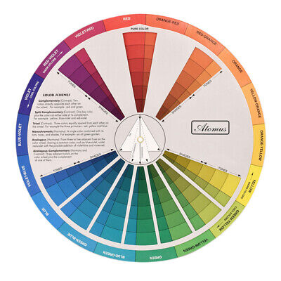 1 PIEZA Rueda de color básico de rueda de pintura de rueda de artista rueda de color