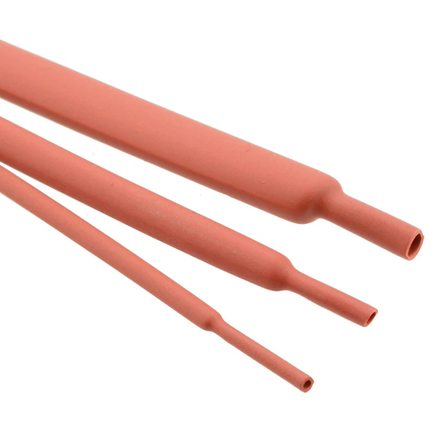 Rosso Termorestringente Tubo / Manicotto 2:1 Rapporto di Restringimento