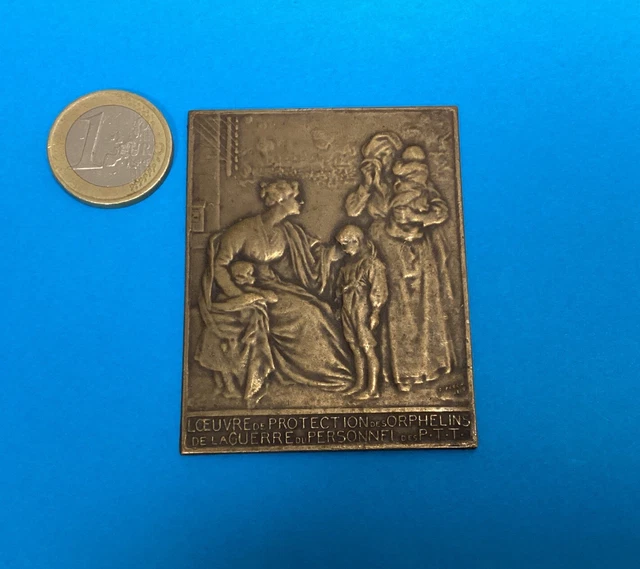 MEDAILLE JOURNÉE DES orphelins GUERRE 1914.1915.1916 EUR 8,00 - PicClick FR
