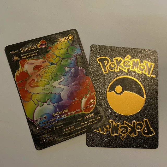 Snorlax Vmax Rainbow Gold FOR SALE! - PicClick UK