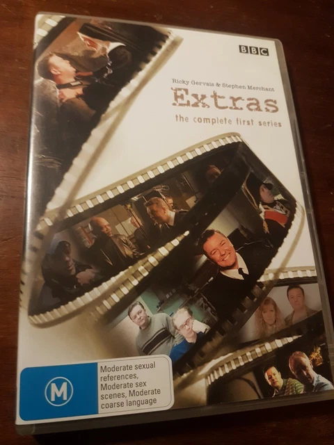 Extras : Season 1. two disc set first series BBC Ricky Gervais
