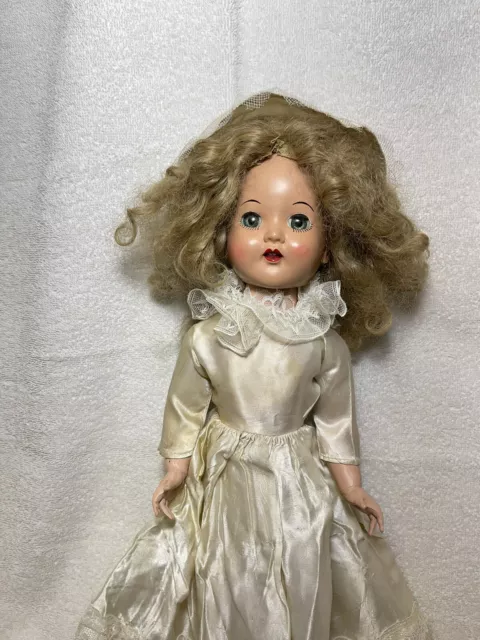 Vintage Walker Doll  17.5" Tall