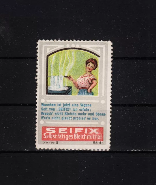 406616/ Reklamemarke - SEIFIX - Selbsttätiges Bleichmittel - Serie II - Bild 1