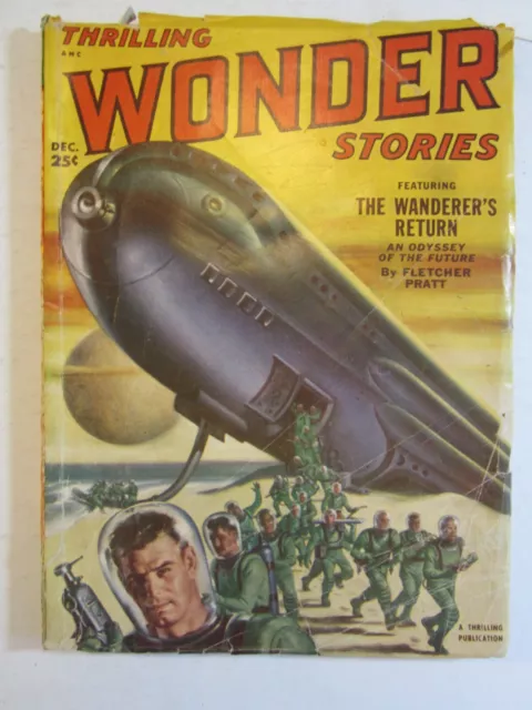 Thrilling Wonder Stories Pulp Dec 1951 Vol. 39 #2 VG
