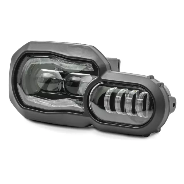 LED Scheinwerfer QL2 für BMW F 800 R 09-14 Hauptscheinwerfer ECE