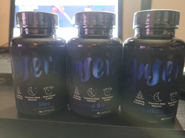 Anser! Cápsulas para dormir reparadoras