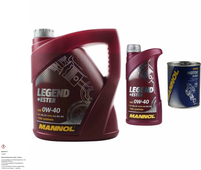 5L Olio Motore mannol Legend + Ester 0W-40 1x