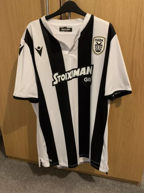 PAOK Home Football Shirt 19/20 3XL