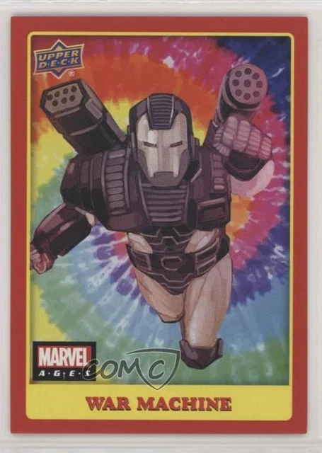 2020 Upper Deck Marvel Ages Color Wheel War Machine #88 5x5