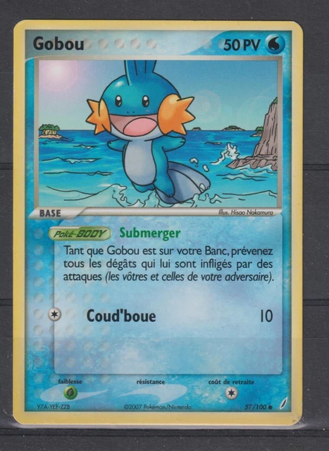CARTE POKEMON - Gobou 57/100 VF