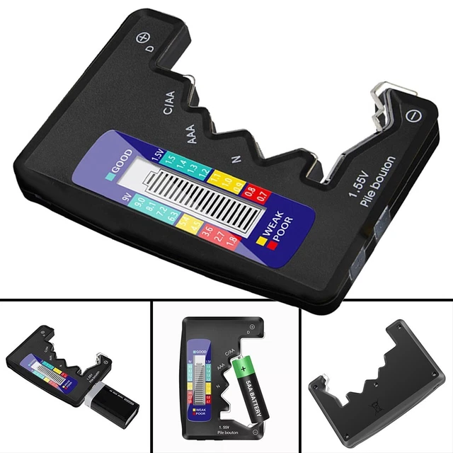 Tester di capacità della Batteria Display Digitale Ad Alta Precisione Tester Batteria Portatile per Batteria AA AAA D C 9 V 1,5 V Tester di capacità della Batteria Display Digitale Ad Alta Precisione Tester Batteria Portatile per Batteria AA AAA D C 9 V 1,5 V