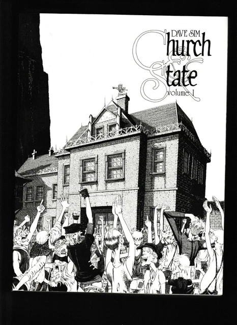 Cerebus TPB #3 Church & State I, Aardvark-Vanaheim, Dave Sim, Astoria VF/NM y