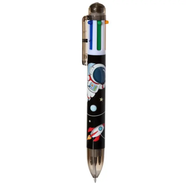 Hello Space Weltraum Mehrfarbiger Stift (6 Farben) (pro Stück)