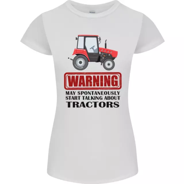 Maglietta da donna May Talking About Tractors Funny Farmer Petite Cut
