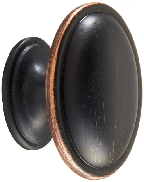 Atlas Homewares 316-VB * Austen Oval Cabinet Knob - Venetian Bronze, Lot of 5