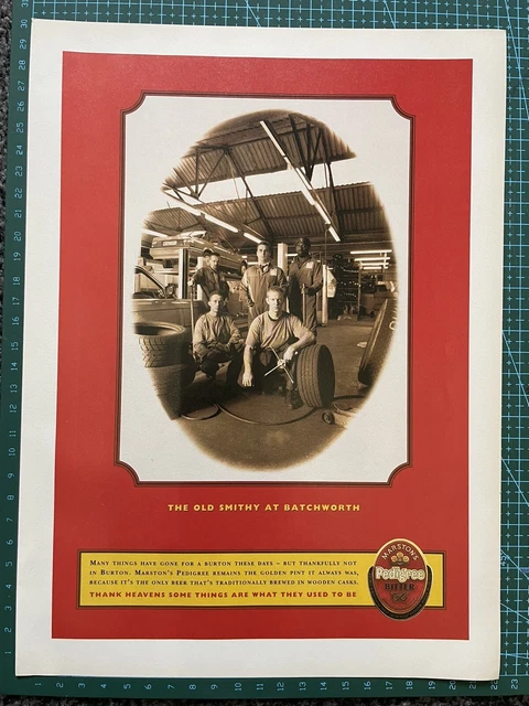 Pedigree Bitter A4 Poster/Magazine Advertisement