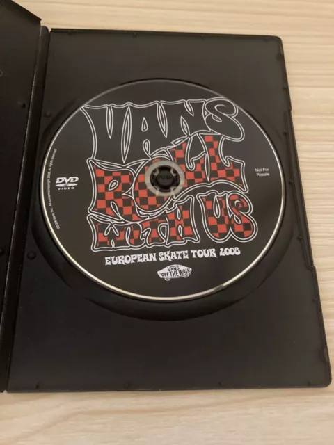 Rare vintage Vans Roll with Us DVD 2008 - Skateboarding DVD 2