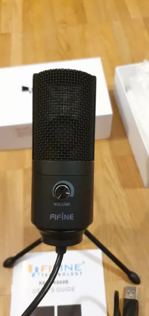 FIFINE USB Kondensator Mikrofon K669B schwarz