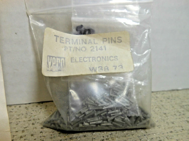 Vero 2141 Shouldered Terminal Pins .282" Long X .057" (1.4478) Wide (50 Pieces)