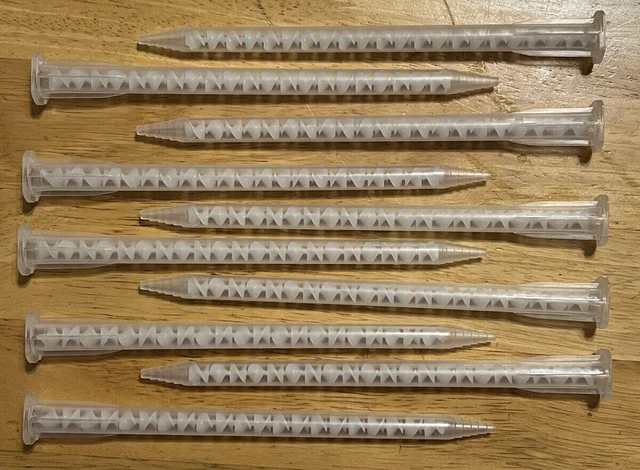 10x A7 nozzles for 50ml AB glue gun cartridges