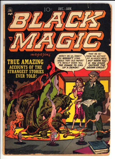 Black Magic Vol 2 #2 GD/VG Prize (1951) - Jack Kirby PCH Cover