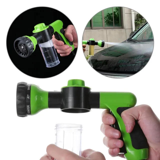 Adjustable Hose Pipe Multifunctional Car Wash Foam Gun Soap Dispenser Spray Gun