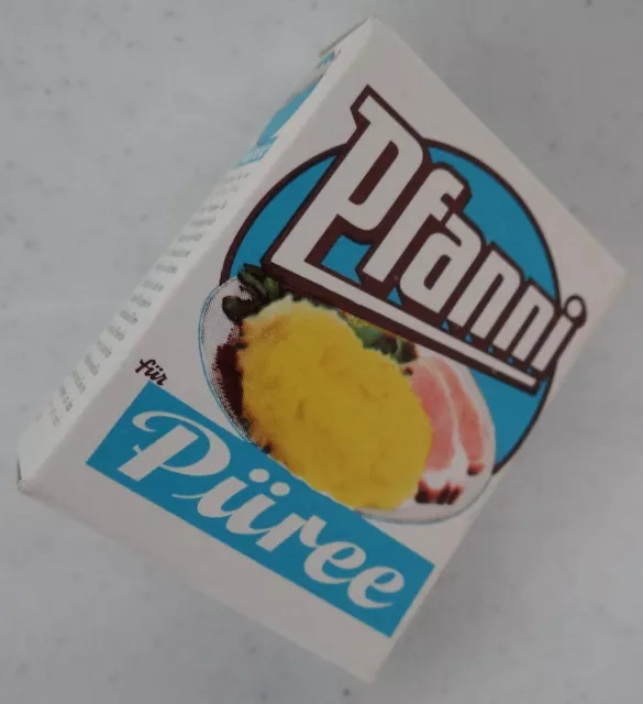 Pfanni Purè Nostalgia Imballaggio Puppenstube Negozio Miniatura