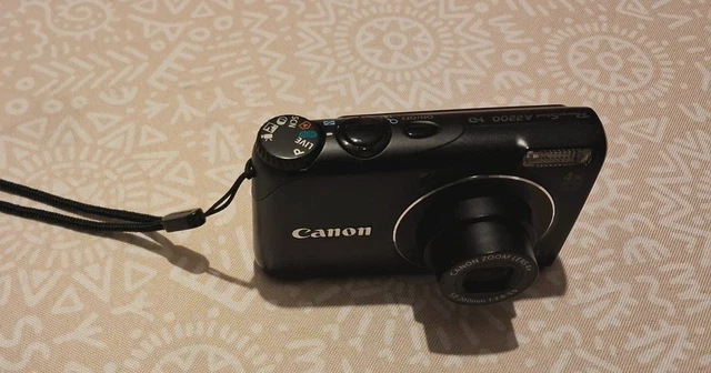 Canon PowerShot A2200 14,1 Mpx – Appareil Photo Compact D'occasion Qui Marche Du Tonnerre