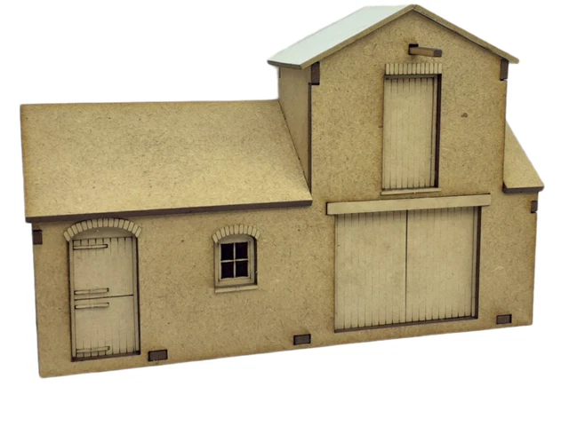 thumbnail image 2 of Shop Front Kit – N04 Scratch Aid – 1/76 4mm OO Gauge Model Railway Layout – Fair Price Models 2 of 6