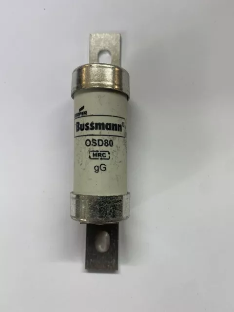 80a  AMP BUSSMANN FUSE OSD80 HRC 550Vac, 80kA