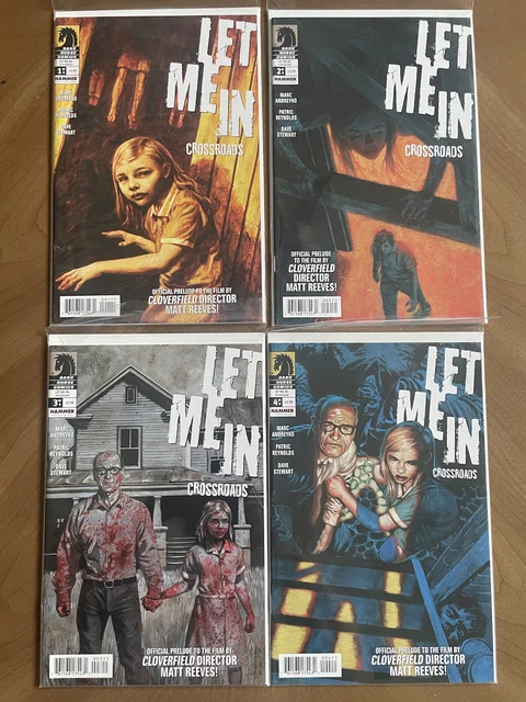 Let Me In Crossroads #1 2 3 4 Full Set Lot Run Dark Horse Comics 2010 Htf Nm