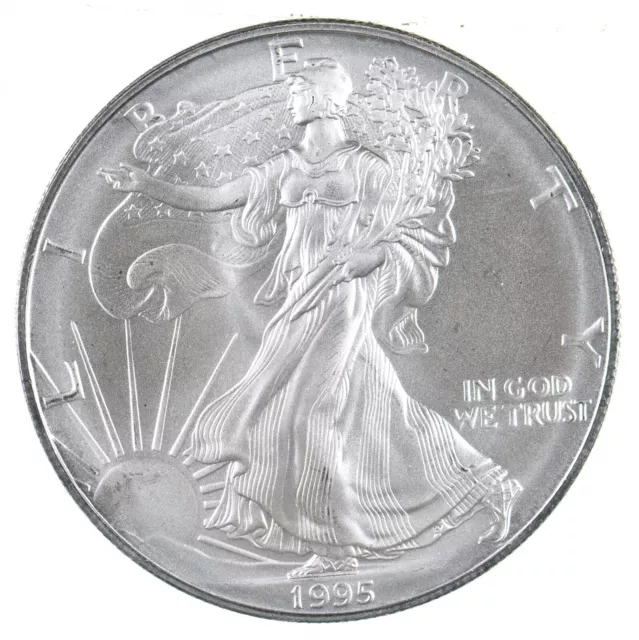 Better Date 1995 American Silver Eagle 1 Troy Oz .999 Fine Silver *502