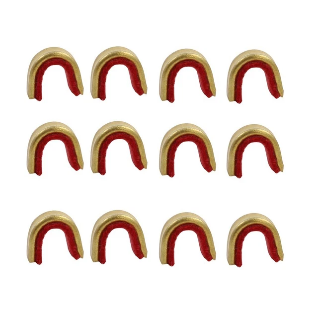 ANCLLO Points d'encochage de Cordes d'arc Pinces Cordes Knock Set Arc en Forme de T Règle carrée Arc Classique Kit de Tournage Archery Bow String Points d'encochage Pince Cordes Nock Set-Black