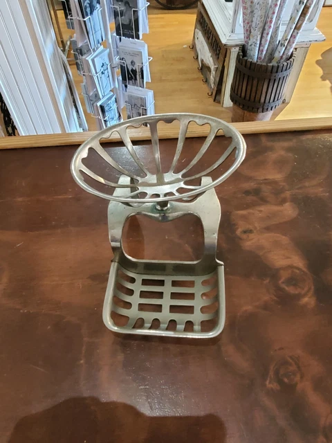 Vintage Clawfoot Tub Over the Edge Soap Dish Holder Metal Columbus