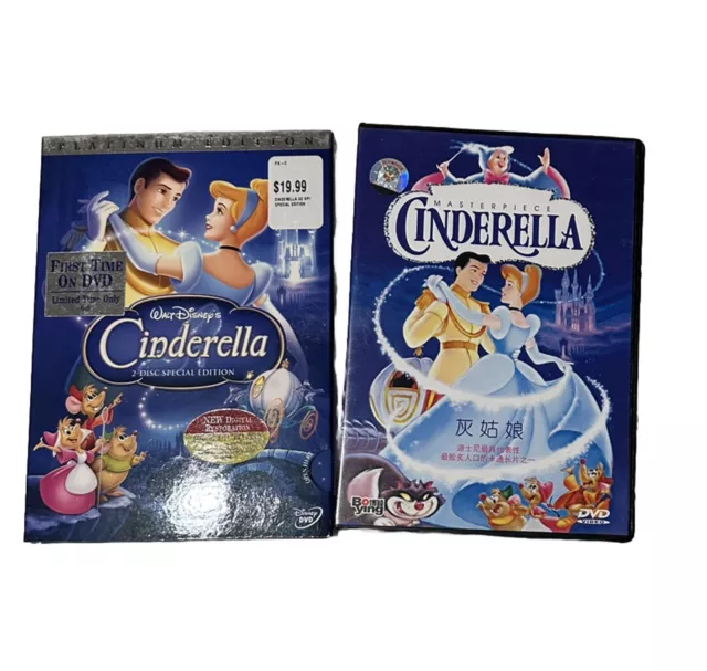 Cinderella (DVD, 2005, 2-Disc Set, Special Edition - DVD Platinum Collection)