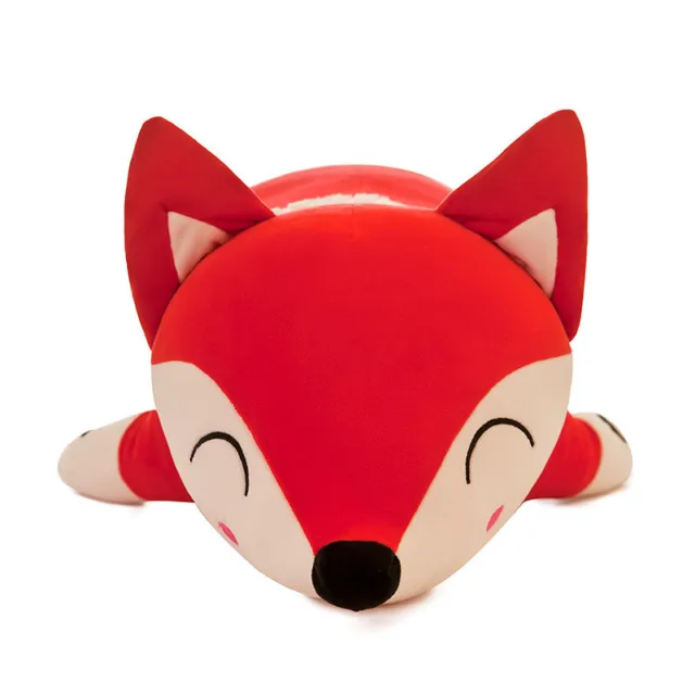 Cute Plush Fox Toy Pillow 35cm 50cm 70cm 90cm Big Size Stuffed