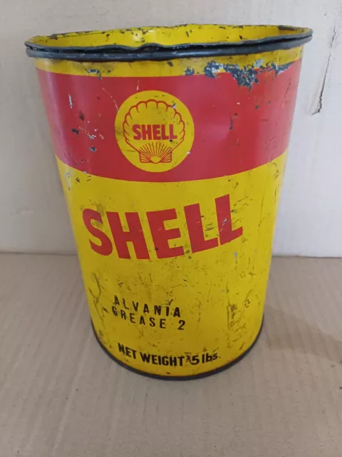 Shell 5 Lb.alvania Grease 2 Tin