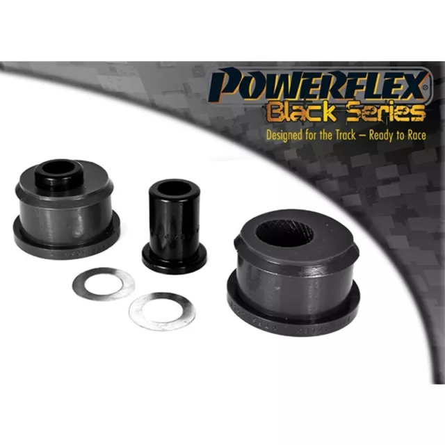 Powerflex Black Frt Lower Wishbone Rr Bushes Caster Offset for BMW E30 3 Series