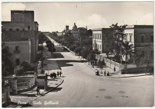 Lecce - Viale Gallipoli - Viagg. 1956 -11761-